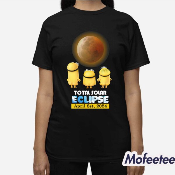 Minions Total Solar Eclipse 2024 Shirt