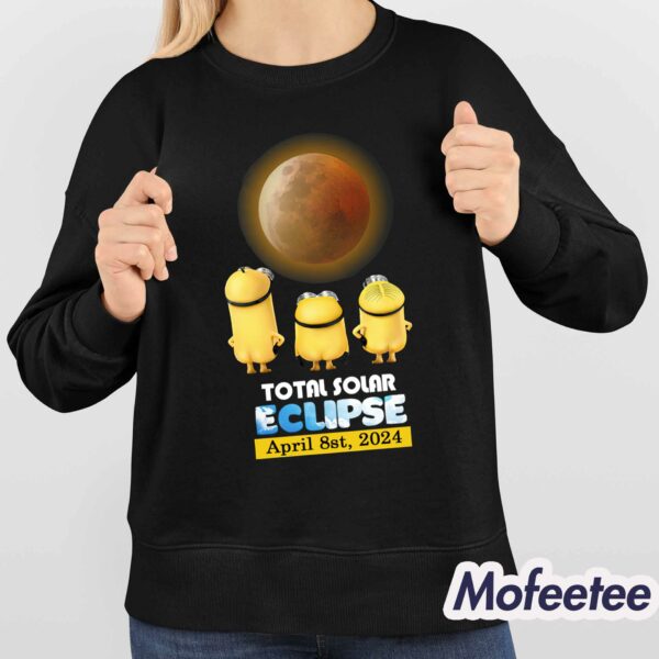 Minions Total Solar Eclipse 2024 Shirt