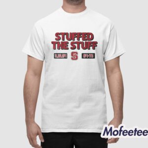 NC State Basketball Stuffed The Stuff Shirt 1