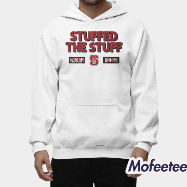 NC State Basketball Stuffed The Stuff Shirt