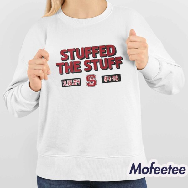 NC State Basketball Stuffed The Stuff Shirt