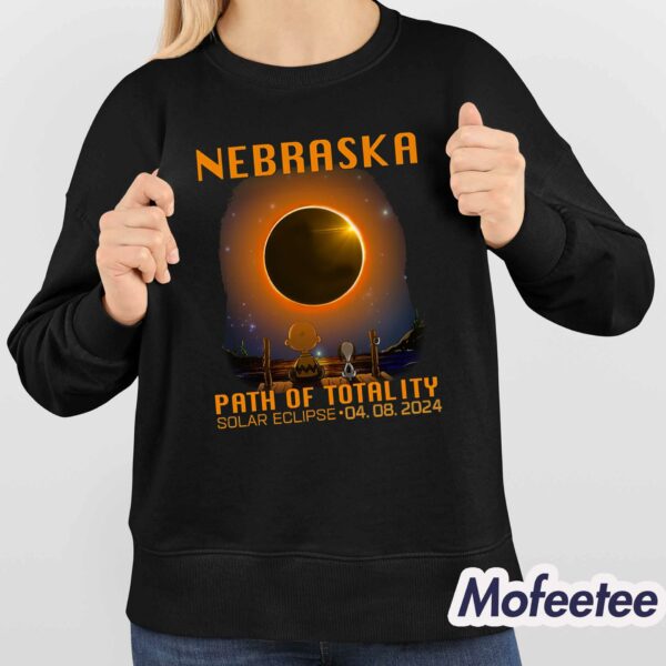 Nebraska Path Of Totality Solar Eclipse April 8th 2024 Shirt