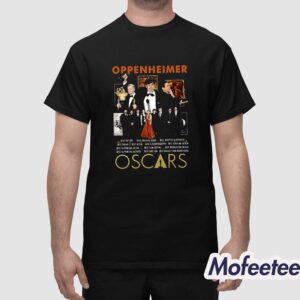 Oppenheimer Oscars Award Shirt 1
