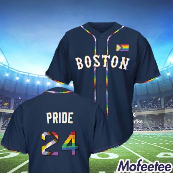 Pride Night Red Sox Jersey 2024 Giveaway