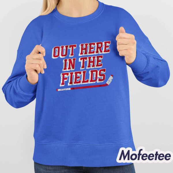 Rangers Out Here In The Fields Shirt