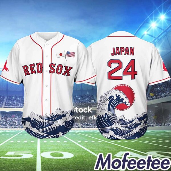 Red Sox Japanese Heritage And Culture Baseball Jersey 2024 Giveaway
