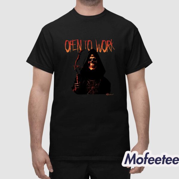 Reductress Open To Work Shirt
