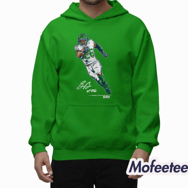 Saquon Barkley Superstar Pose Philly Eagles Shirt