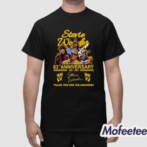 Stevie Wonder 63rd Anniversary 1961 2024 Thank You For The Memories Shirt 1