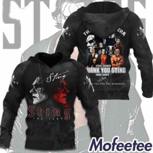 Sting The Icon Thank You For The Memories Hoodie 1