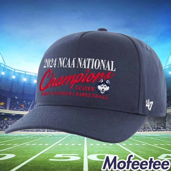 2024 Men’s Basketball National Champions UConn Hat