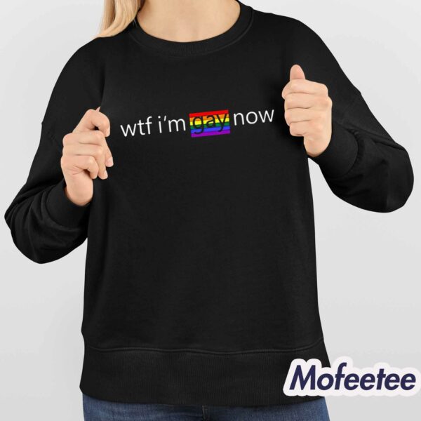 Alexander Avila Wtf I’m Gay Now Lgbt Shirt