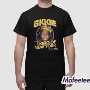 Biggie King Of New York Since 1972 Shirt 1