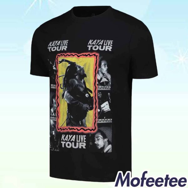 Bob Marley Kaya Tour Shirt
