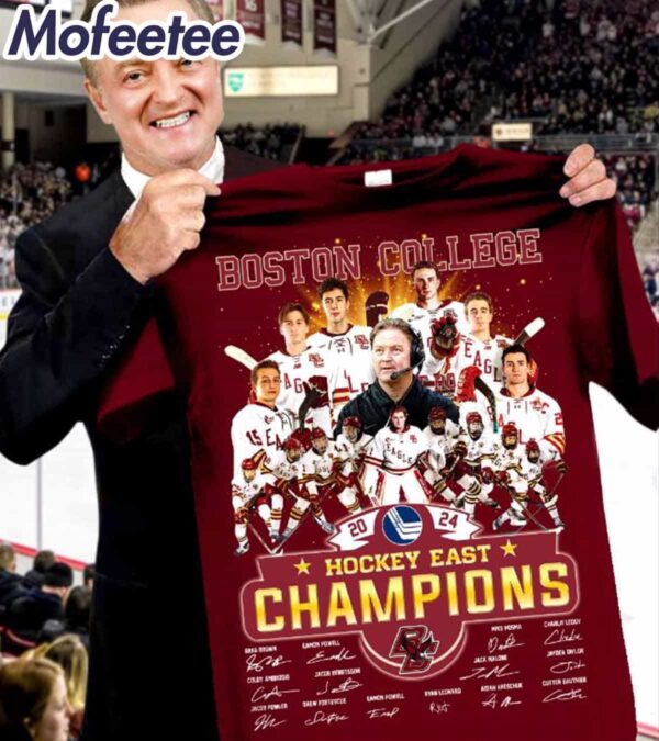 Boston College 2024 Hockey East Champions Shirt