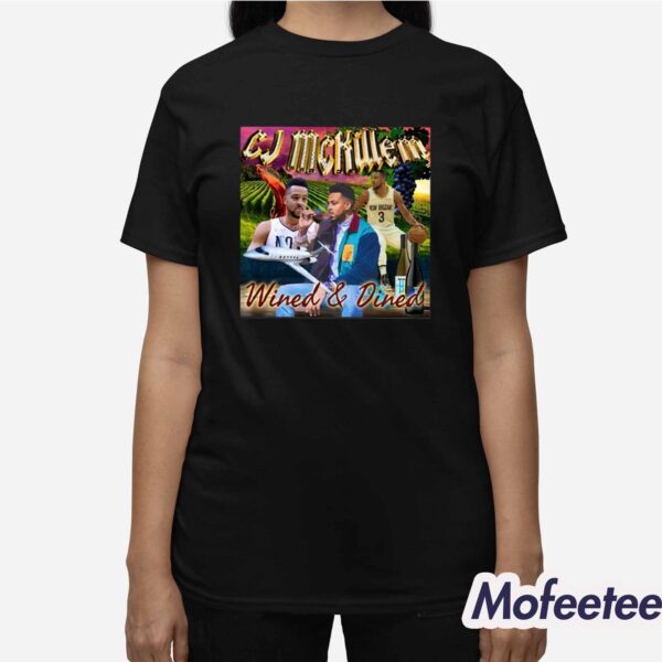 Cj Mccollum Wined And Dined Shirt