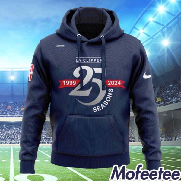 Clippers Up To Celebrate 25 Years Hoodie