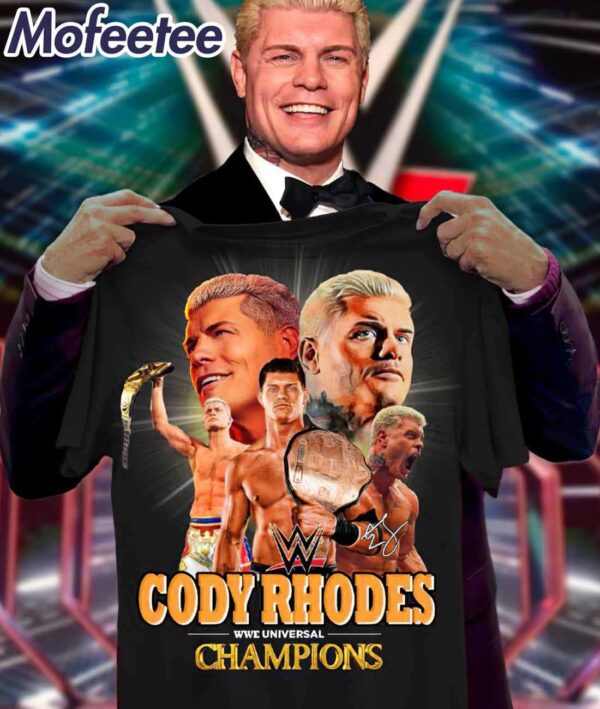 Cody Rhodes WWE Universal Champions Shirt