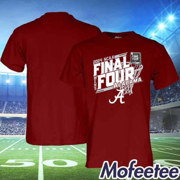 Crimson Tide 2024 Men’s Basketball Tournament March Madness Final Four Shirt