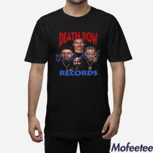 Death Row Records Russell Westbrook James Harden Paul George Kawhi Leonard Clippers Shirt 1