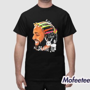 Drake For all My Dogs Big Face Artwork Shirt 1