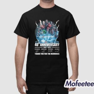 Ghostbusters Frozen Empire 40th Anniversary 1984 2024 Thank You For The Memories Shirt 1