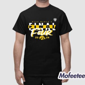 Hawkeyes 2024 Women's Basketball Final Four Shirt 1