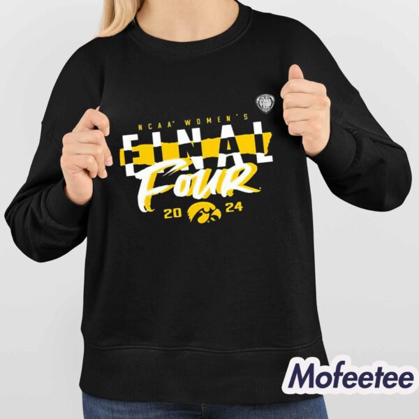 Hawkeyes 2024 Women’s Basketball Final Four Shirt