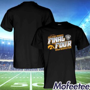 Hawkeyes 2024 Womens Final Four Shirt 1