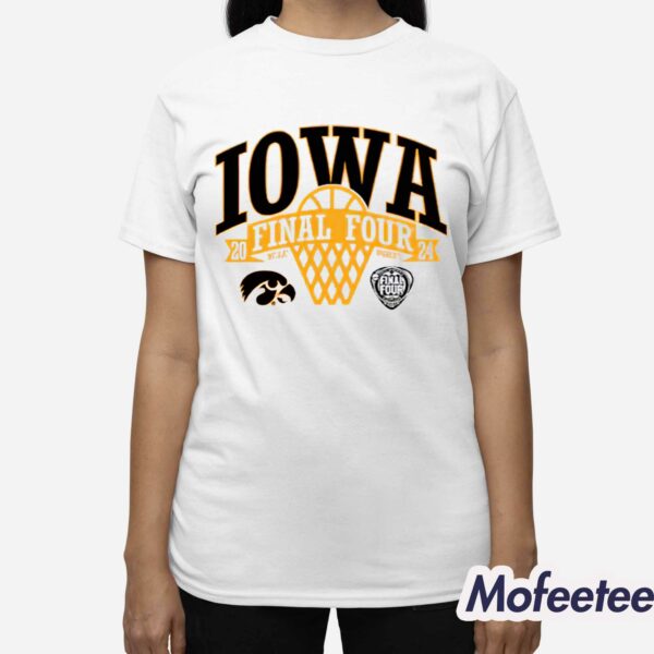 Hawkeyes Women’s Basketball 2024 Final Four Shirt