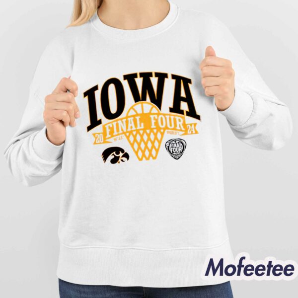 Hawkeyes Women’s Basketball 2024 Final Four Shirt