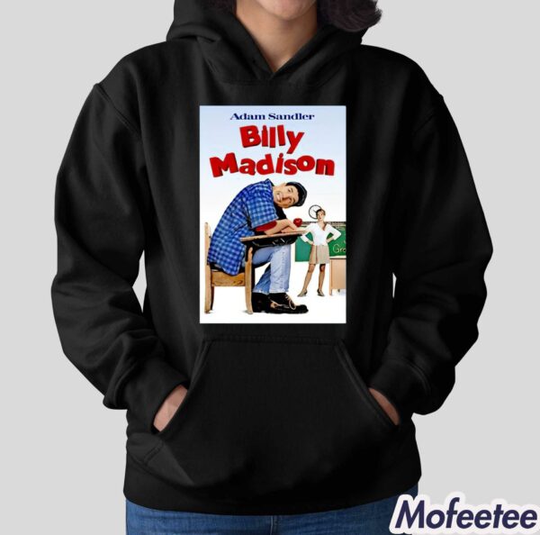 Justin Boldaji Adam Sandler Billy Madison Poster Shirt