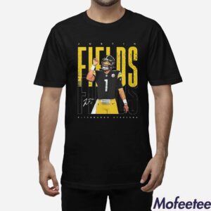 Justin Fields Pose Steelers Shirt Hoodie 1