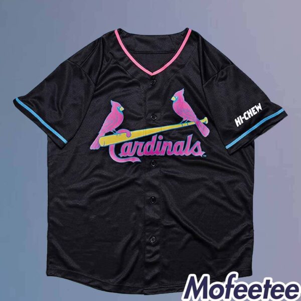 Neon Cardinals Jersey Giveaway 2024