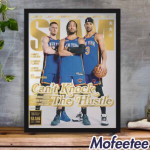 Knicks Can't Knock The Hustle Slam Poster 1