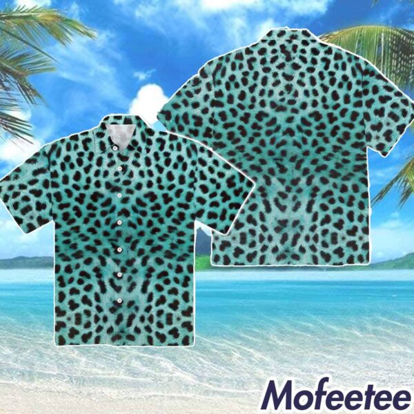 Leopard Print Men’s Hawaiian Shirt