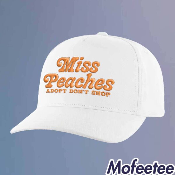 Miss Peaches Adopt Don’t Shop Hat