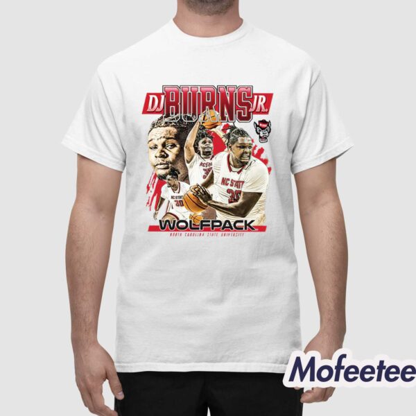 NC State Basketball DJ Burns Jr Shirt