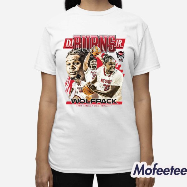 NC State Basketball DJ Burns Jr Shirt