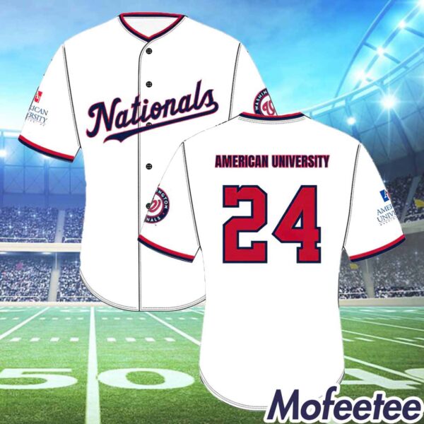 Nationals American University Day Jersey 2024 Giveaway