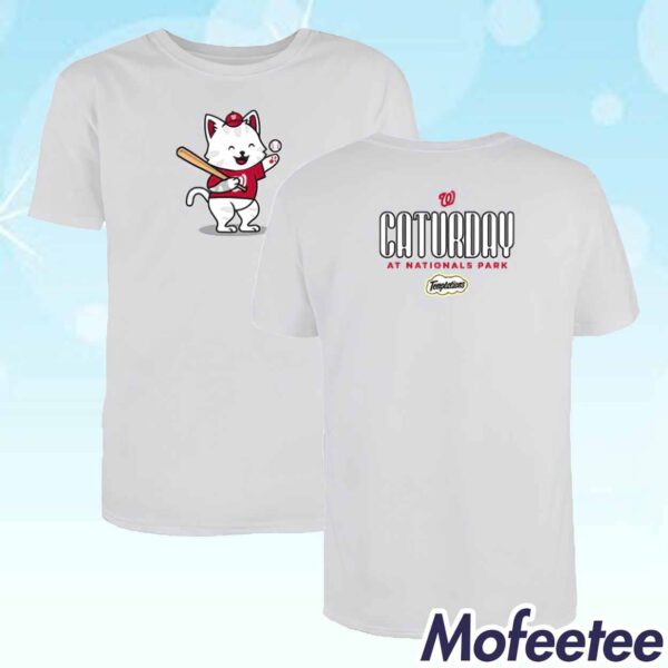 Nationals Cat-urday Shirt 2024 Giveaway