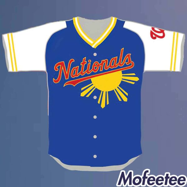 Nationals Filipino Heritage Day Jersey 2024 Giveaway