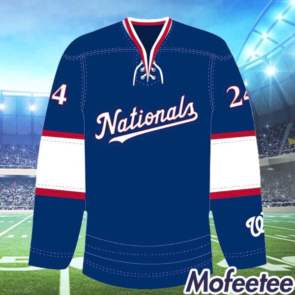 Nationals Hockey Jersey 2024 Giveaway