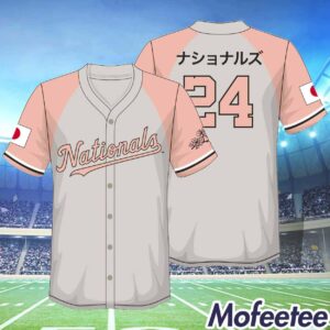 Nationals Japanese Heritage Day Jersey 2024 Giveaway
