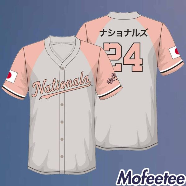 Nationals Japanese Heritage Day Jersey 2024 Giveaway