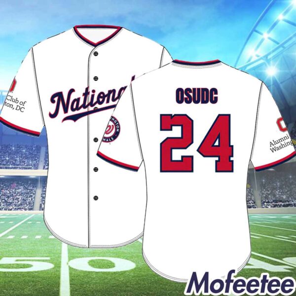 Nationals Ohio State Alumni Day Jersey 2024 Giveaway