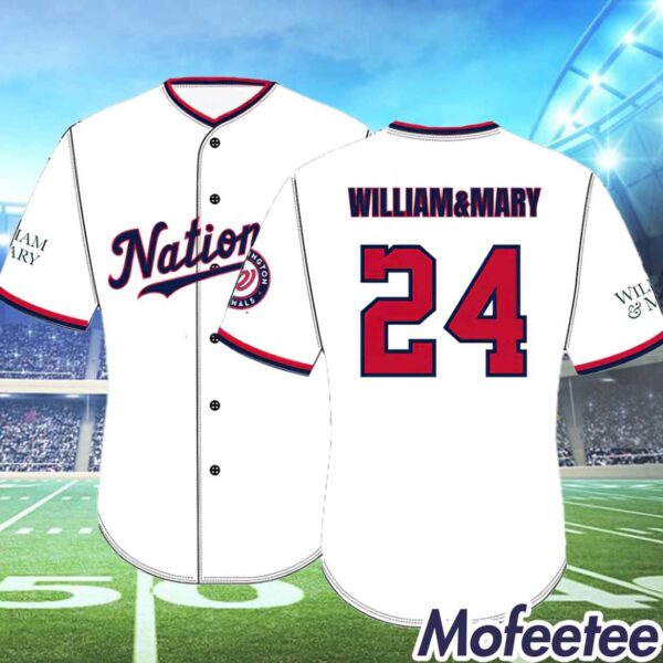 Nationals William & Mary Day Jersey 2024 Giveaway