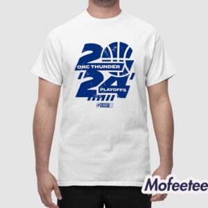 OKC Thunder Playoffs 2024 Shirt 1