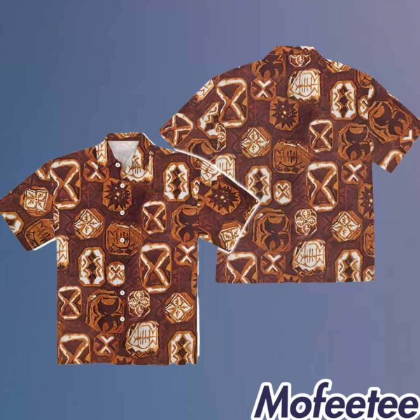Penney Vintage 70s Bark Cloth Hawaiian Shirt