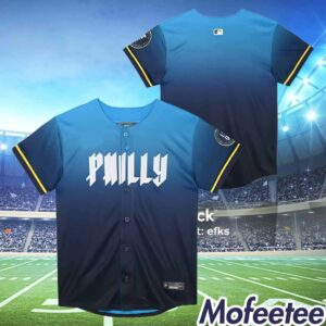 Phillies Boys City Connect Blank Baseball 2024 Jersey 1